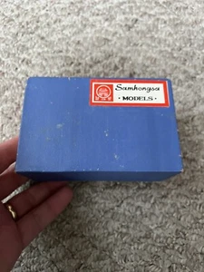 Vintage HO Messing Samhongsa/Gem Models 4 Rad Lesen RR Dienstwagen bemalt SH-701 - Bild 1 von 5