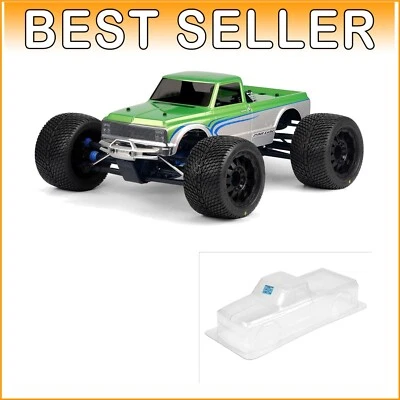 Customizable 1972 Chevy C10 RC Truck Body - Includes Decals & Overspray Film - Image 1 of 4