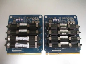  Apple Mac Pro A1186 3,1 2008 - 2 x Memory RAM Riser Board with 9GB DDR2 - Picture 1 of 5