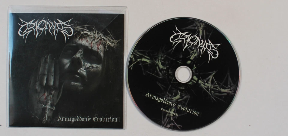 Crionics Armageddon's Evolution UK ADV 11-Track CD 2005 Black Metal - Bild 1 von 1