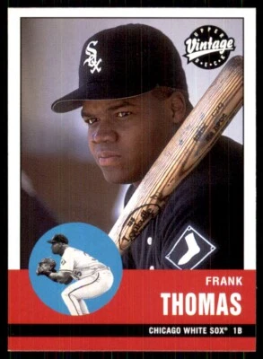2001 Upper Deck Vintage #137 Frank Thomas Chicago White Sox - Image 1 of 2