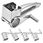 Stainless Steel Hand-Cranked Rotary Cheese Grater Ginger Shredder Kitchen Tool