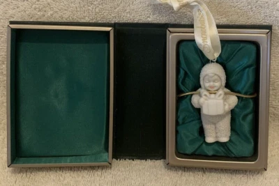 1998 Dept 56 Snowbabies My Gift To You porcelana bisque adorno #68909 - nuevo Foto 1 de 4