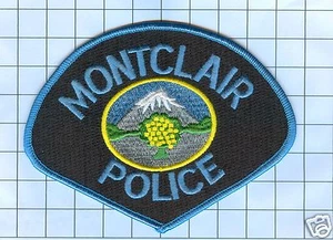 Police Patch - California -Montclair (Blue Border) - Picture 1 of 1
