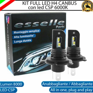 KIT LED H4 6000K BIANCO 8000 LM CANBUS TRIUMPH SPEED TRIPLE 1050 2005-2011 - Foto 1 di 10