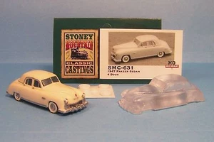 SMC-631 1947 Frazer Sedan 4-Door 1/87-HO Scale Clear Resin Kit (unfinished) - Picture 1 of 3