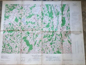 Army Corps of Engineer Ravensburg 3rd Edition Map Sep 1951 21.75*29.25 (36*28) - Picture 1 of 1