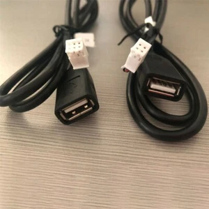 4Pin i 6Pin Wtyczka Samochodowy kabel USB Adapter do radia samochodowego Android Stereo - Zdjęcie 1 z 12