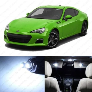 Paquete de 8 luces interiores LED blancas para Subaru BRZ 2013-2020 + HERRAMIENTA DE PALANCA - Imagen 1 de 8