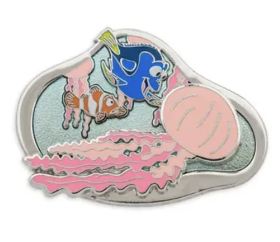 Prendedor Nemo y Dory Parques Disney Buscando a Nemo 20º Lanzamiento Limitado Nuevo con Tarjeta Foto 1 de 3