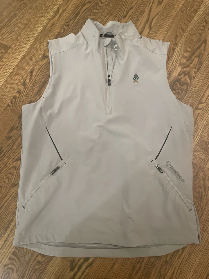 Chaleco grande gris Country Club of Rochester Sunice para hombre Foto 1 de 4