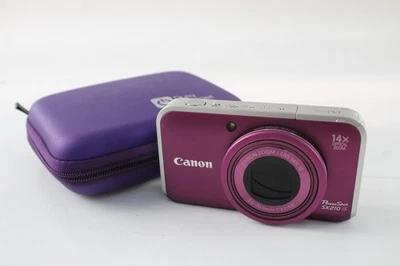 Цифровой компактный фотоаппарат Canon Powershot SX210 IS работает с объективом Canon 14x IS - Изображение 1 из 4