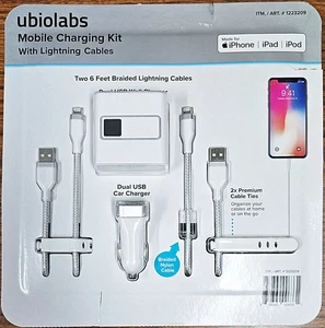 Ubiolabs Mobile Charging Kit with Lightening Cables for iPhone ART. 1223209 - Picture 1 of 4