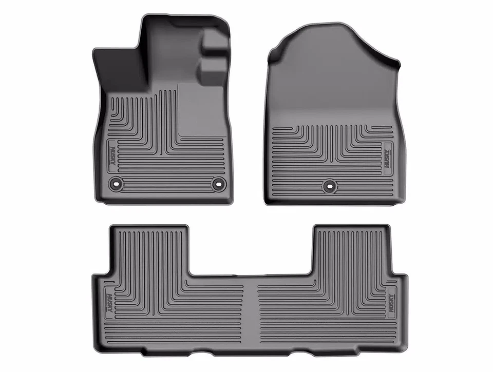 Husky Weatherbeater Floor Mats Fit 2026 Honda Passport Front/2nd Row Black - Изображение 1 из 4