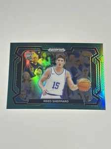 2024 Panini Prizm Draft Picks Reed Sheppard Green Prizm Variation #21 - Picture 1 of 2