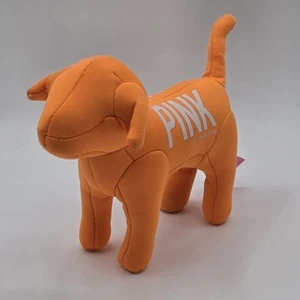 Victoria's Secret Pink Plush 1986 Stuffed Animal Toy Dog Orange Color Puppy 8"  - Bild 1 von 15