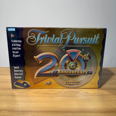 Карты Trivial Pursuit 20th Anniversary Edition в комплекте настольная игра Trivia ЗАПЕЧАТАННЫЕ - Изображение 1 из 4