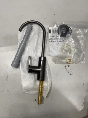 Grifo de cocina Moen Sip negro de acero inoxidable S5550BLS Foto 1 de 4