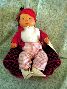 den-666 Dianne DENGEL doll; "SOFA CHAIR BOY"; OOAK; 16"tall - Picture 1 of 5
