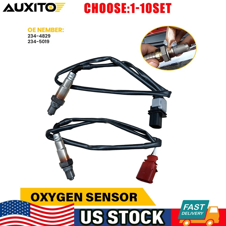 Upstream Downstream Oxygen O2 Sensor For VW Beetle Golf Jetta Passat 2.5L 2-10X - Image 1 of 4