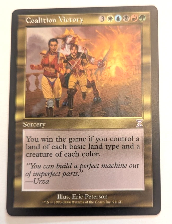 Magic Mtg Time Spiral Timeshifted Coalition Victory   near mint - Image 1 of 1