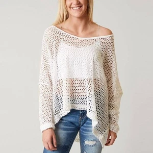 Top de ganchillo para mujer We the Free Napa en blanco - Imagen 1 de 6