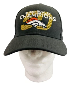 Bronco Super Bowl Champs New Era Gray strap back baseball cap - Picture 1 of 8