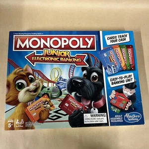 Tarjetas bancarias Hasbro 2017 Monopoly Junior de banca electrónica COMPLETAS Y FUNCIONA USADAS EN EXCELENTE ESTADO - Imagen 1 de 7