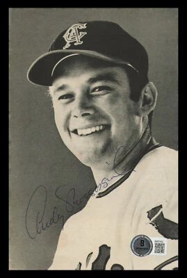 Andy Messersmith Signed 5x7.5 Magazine Page California Angels Beckett #BM37452 - Image 1 of 3