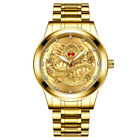 Mens S1 Yakuza 24J Automatic 18K Gold IP Stainless Steel Strap SS Watch?