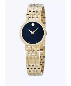 Brand New Movado Esperanza Women’s Yellow Gold Stainless Steel Watch 0607149 - Picture 1 of 3
