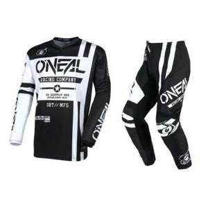 O'Neal Element Warhawk V.24 MX Gear Set / Jersey Pant Combo Black/White LG / 34 - Picture 1 of 5