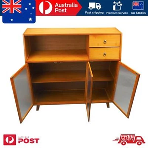 Premium Material Buffet Cabinet with Shelves & Drawers for Home Use - Picture 1 of 19