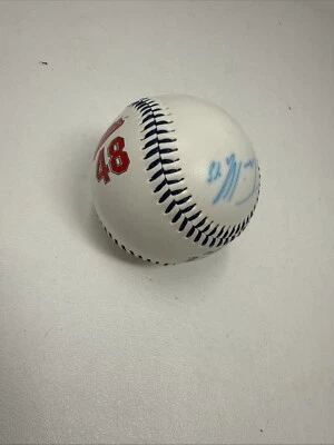 TRAVIS HAFNER Firmado Rawlings Béisbol CLEVELAND INDIANS No autenticado Foto 1 de 4