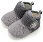  Baby Booties Girls Boys Infant Slippers First 6-12 Months Infant Ld Grey