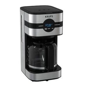 KRUPS Simply Brew 10 Cup Stainless Steel Coffee Maker with Programmable Timer - Picture 1 of 9