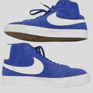 Nike SB Blazer Mid Shoes Sneakers Mens Size 9 Deep Royal Blue 864349-403 - Picture 1 of 8