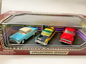 Road Legends 94244G ‘57 Chevrolet Bel Air, ‘55 Ford Crown Vic & ‘53 Ford F-100 - Picture 1 of 3