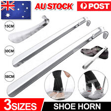 15/30/58cm Shoe Helper Easy Sturdy Shoe Horn Long Metal Handle Slip Aid Shoehorn