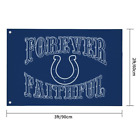 Forever Faithful Fans Flag 2x3FT Outdoors Banner Decorative Indianapolis Colts Only $12.99 on eBay