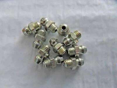 10 nuevos accesorios de grasa LUBRIMATIC 11101 1/4-28 envío gratuito a EE. UU. Foto 1 de 3
