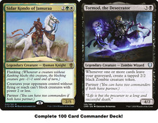 MTG Commander EDH Deck Tormod the Desecrator 100 Cards Sidar Kondo of Jamuraa
