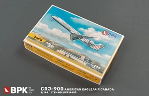 1/144 BPK 14409 CRJ-900 American Eagle\Air Canada liveries plastic model kit - Picture 1 of 3