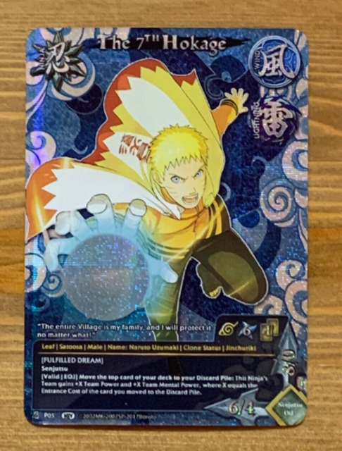 The Third Hokage - N-US083 - Super Rare - 1st Edition - Foil - Naruto CCG  Singles » The Chosen - Goat Card Shop