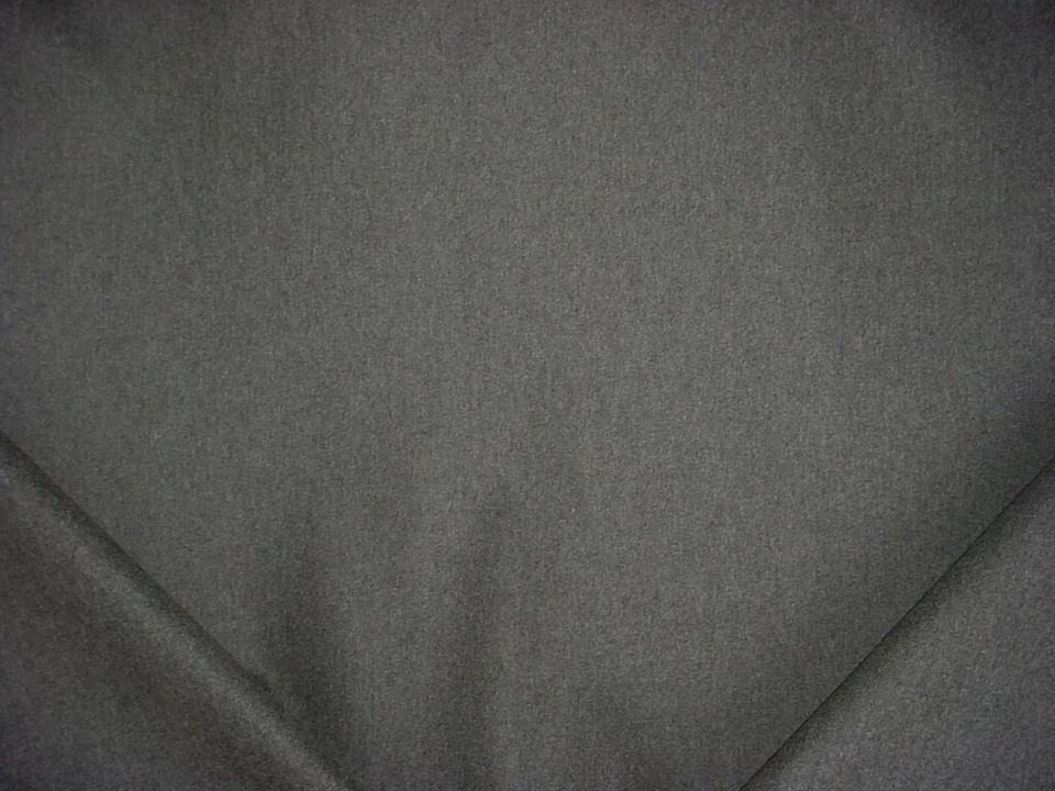 1-5/8Y Kravet Couture 34397 Jefferson Charcoal Gray Wool Upholstery Fabric - Image 1 of 3