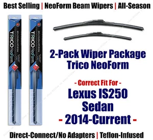 2 un. limpiaparabrisas NeoForm Super-Premium aptos para Lexus IS250 16240/180 2014-2015 - Imagen 1 de 1