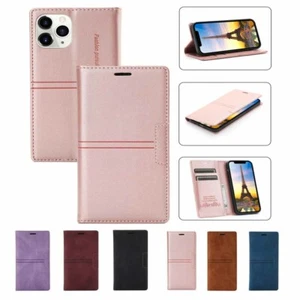 Magnetic Leather Flip Card Case Stand Cover For Samsung A31 A41 A21 A11 A51 A71 - Picture 1 of 18