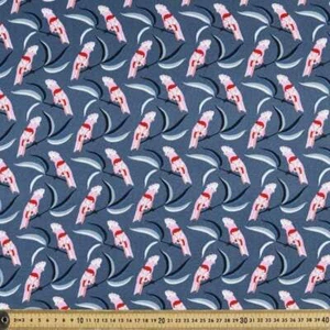 Jocelyn Proust Galah Bird Sewing Cotton Fabric FQ - Bild 1 von 1