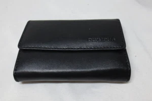OLYMPUS Genuine XD Picture Card Holder (Holds 6) Memory Card Case Black Leather - Picture 1 of 4