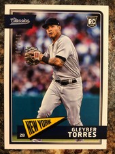 Gleyber Torres 2018 Panini Chronicles Classics Timeless Tributes RC /199 Yankees